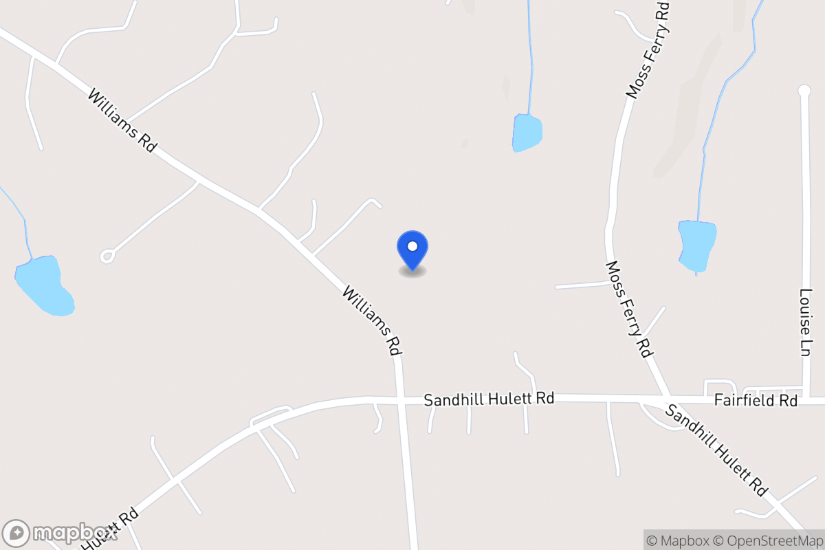 Map of 416 Williams Rd