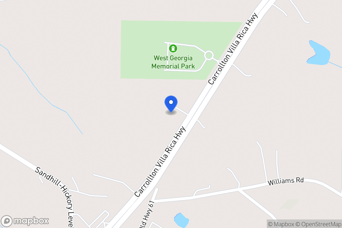Map of 4074 Carrollton Villa Rica Hwy