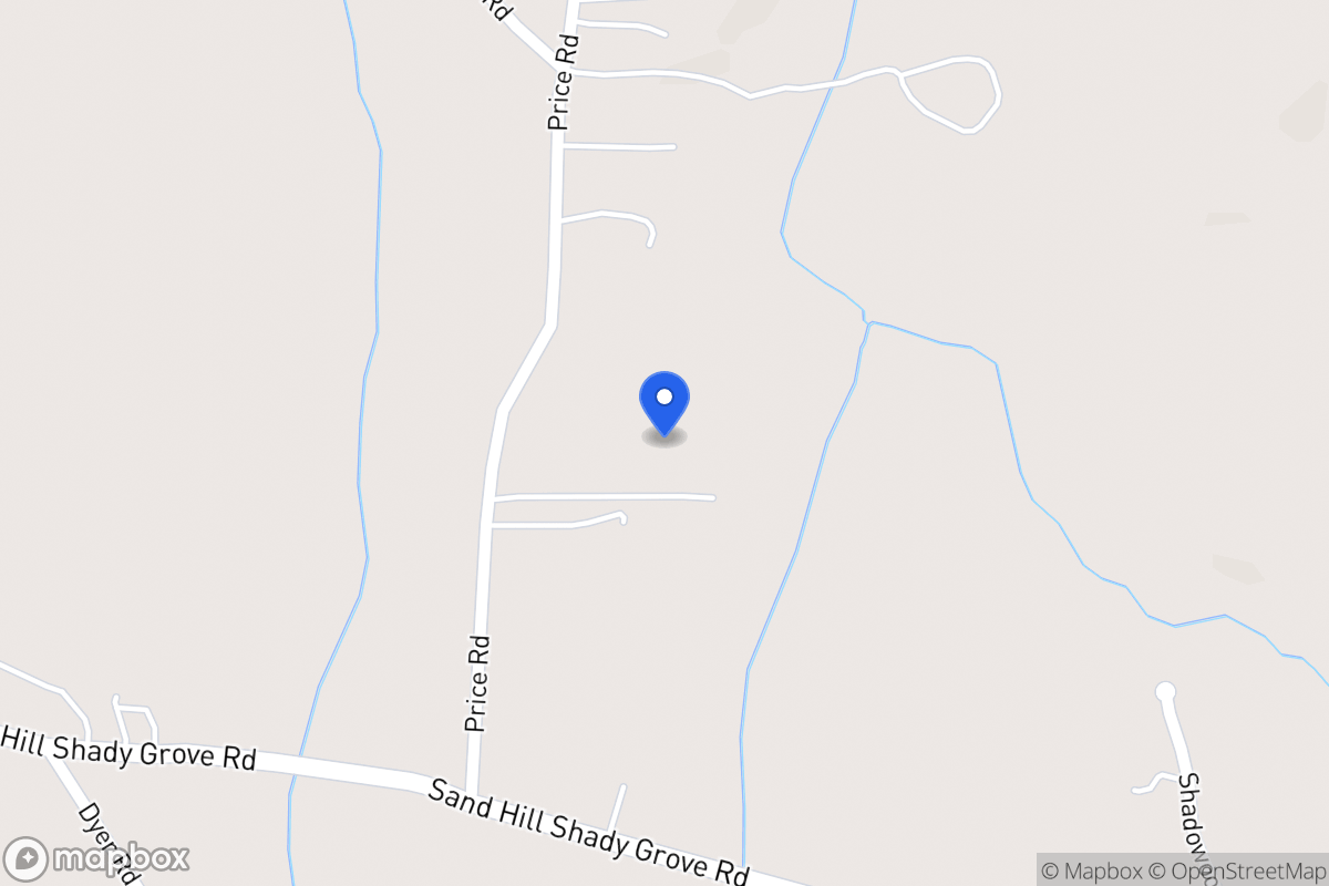 Map of 109 Price Rd