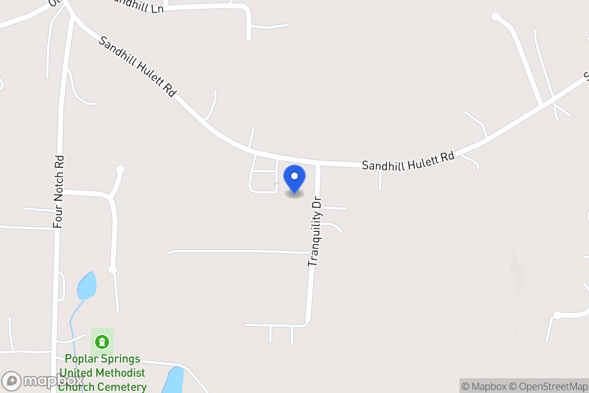 Map of 19 Tranquility Dr