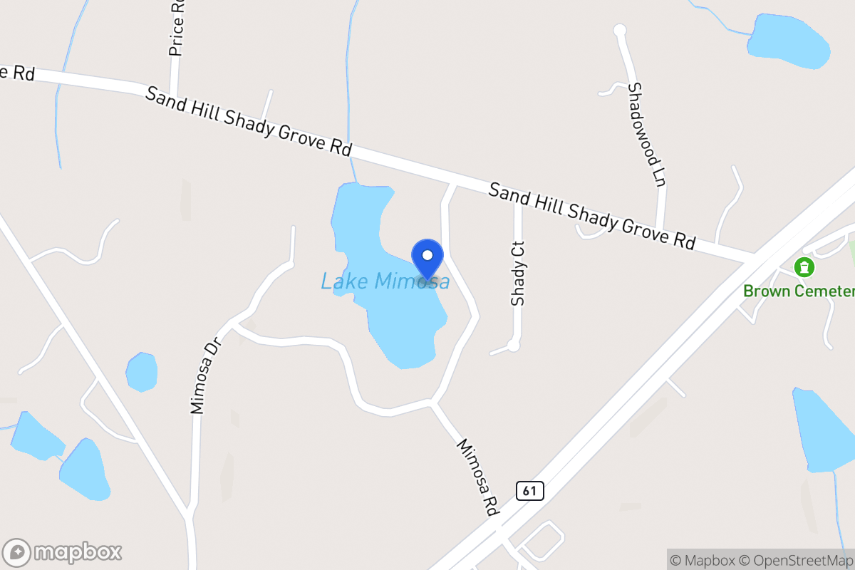 Map of 37 Mimosa Cir
