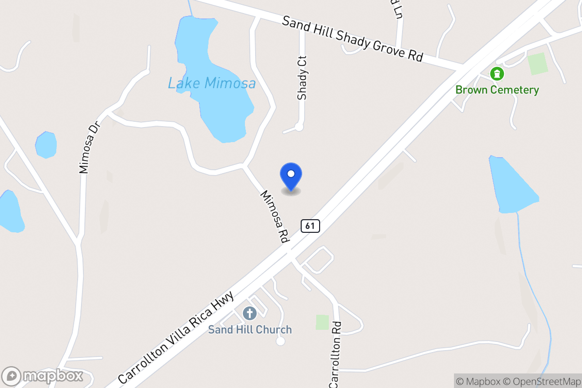 Map of 35 Mimosa Rd