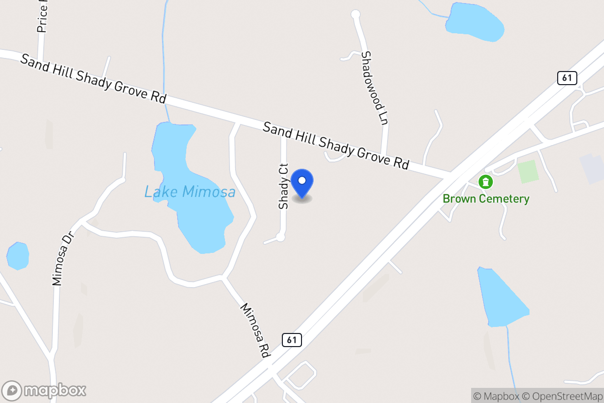 Map of 30 Shady Ct