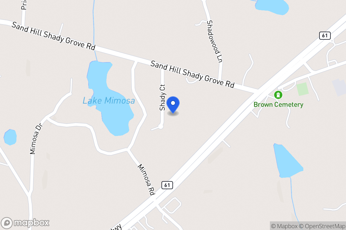 Map of 40 Shady Ct