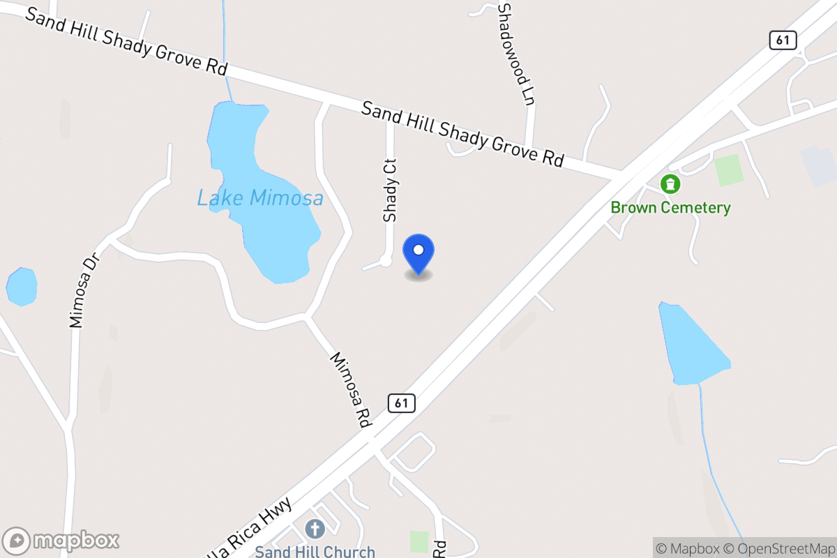 Map of 60 Shady Ct