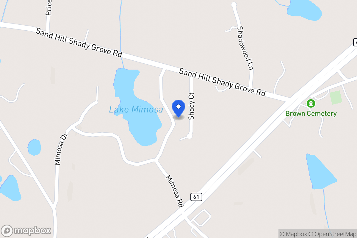 Map of 45 Shady Ct