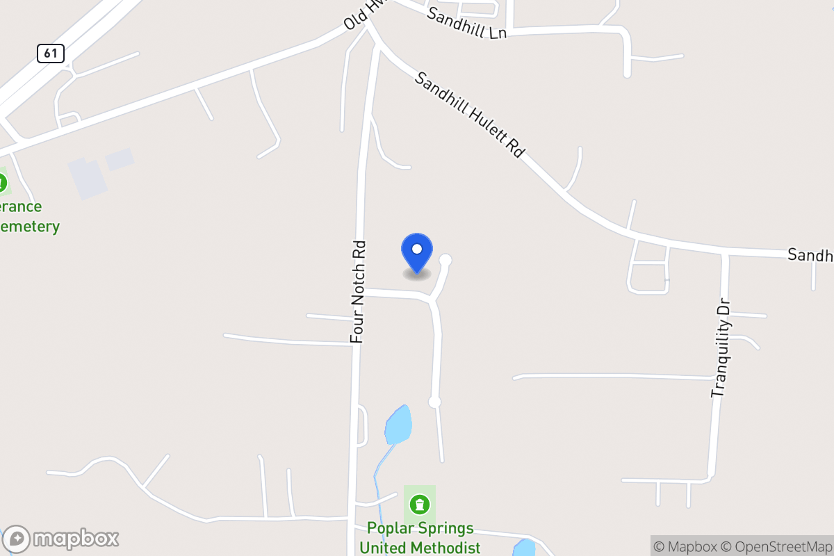 Map of 28 Stoneview Dr