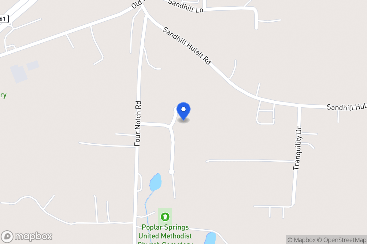Map of 9 Rocky Ct