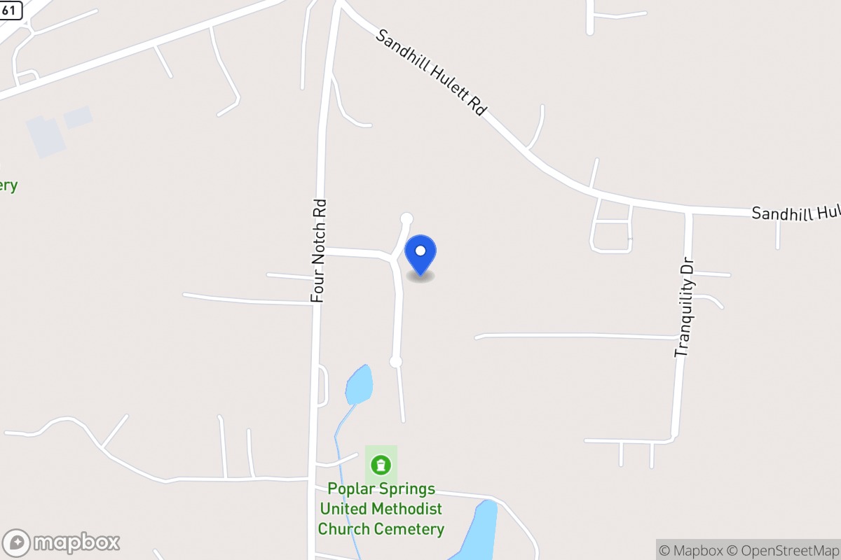 Map of 50 Stoneview Dr