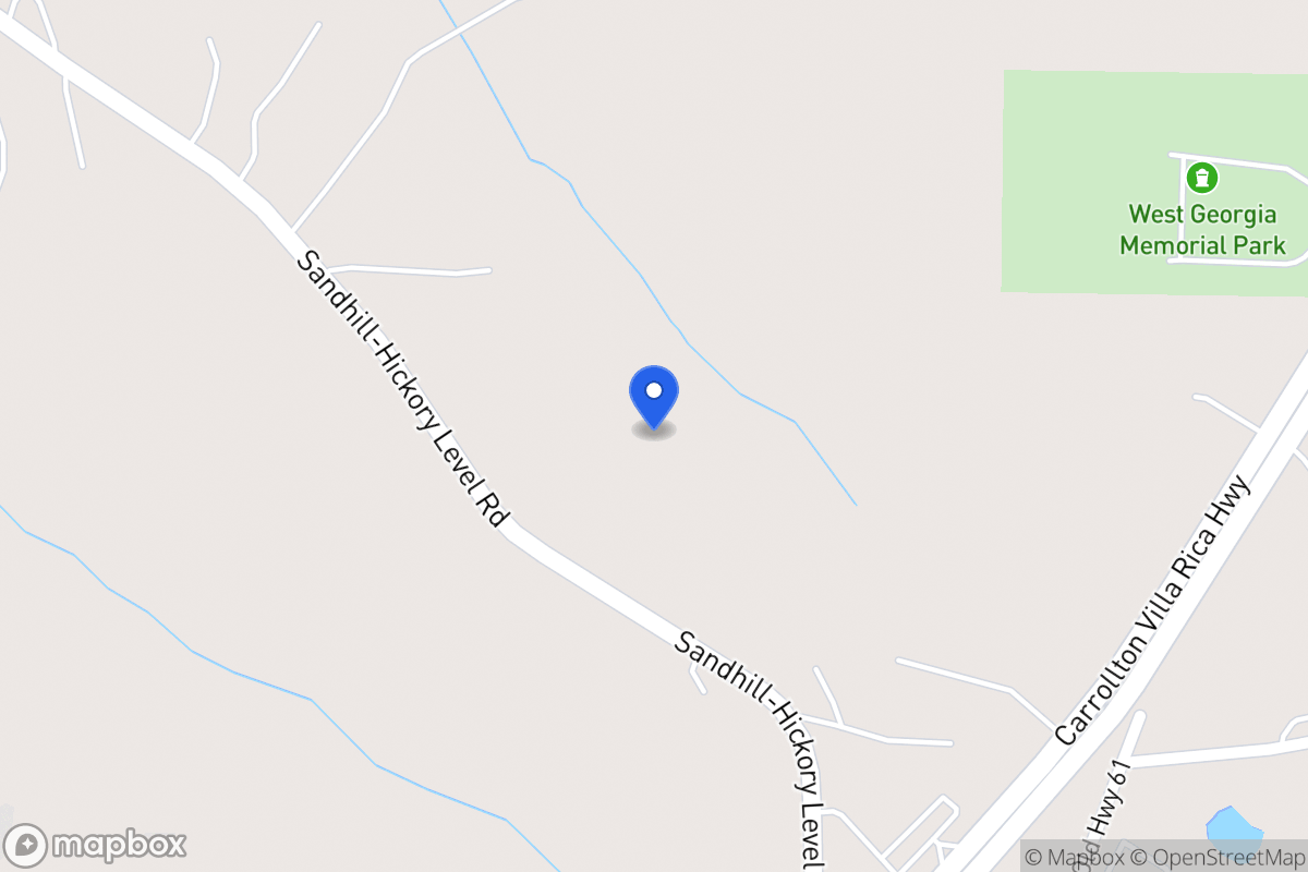 Map of 291 Sandhill Hickory Level Rd