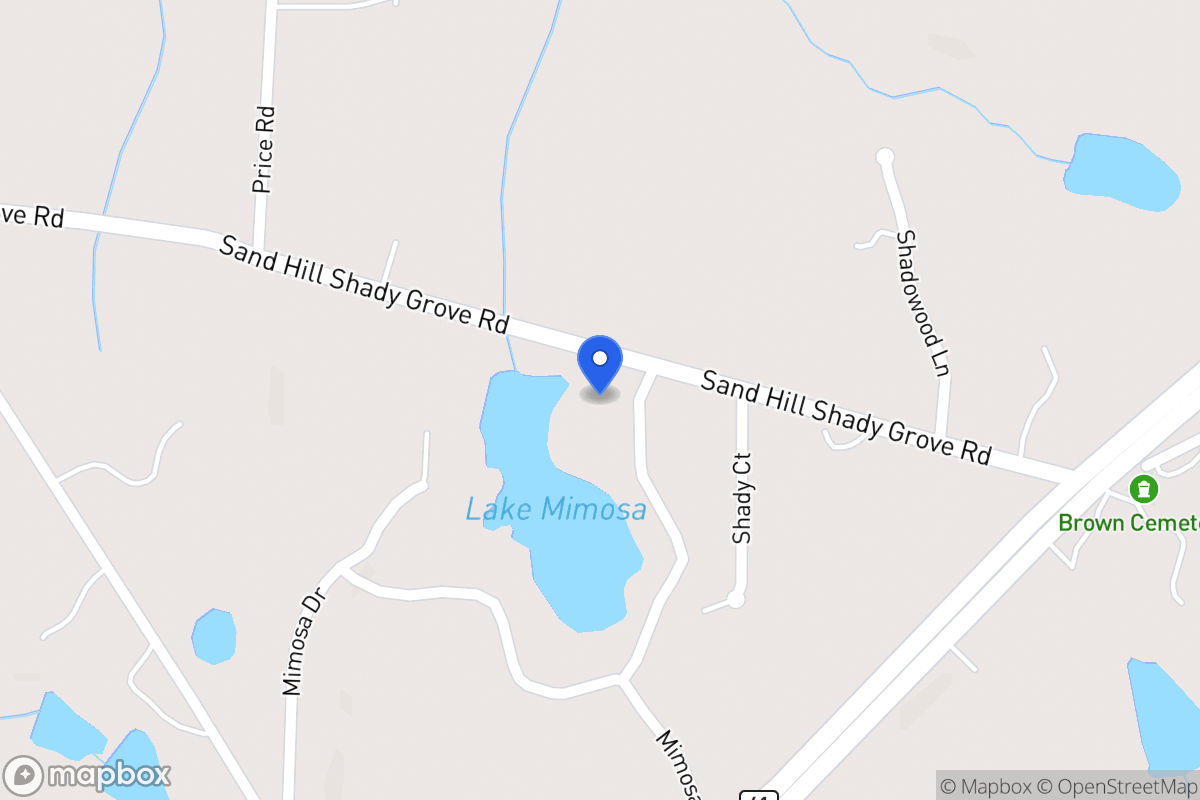 Map of 21 Mimosa Cir