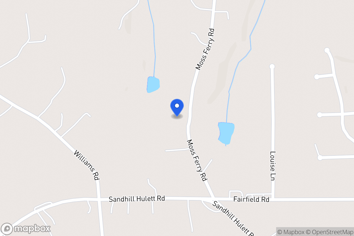 Map of 895 Moss Ferry Rd
