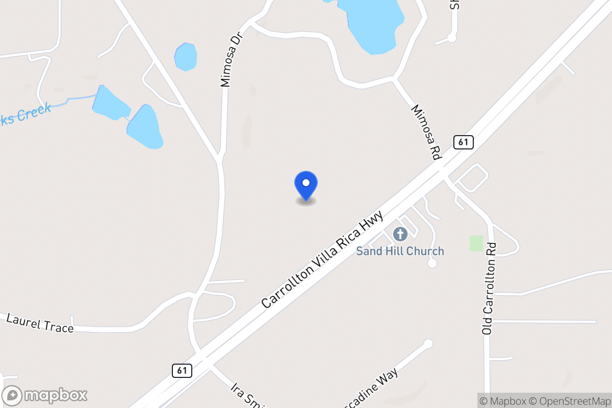 Map of Dyer Rd