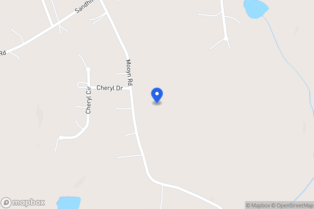 Map of 601 Mooyn Rd