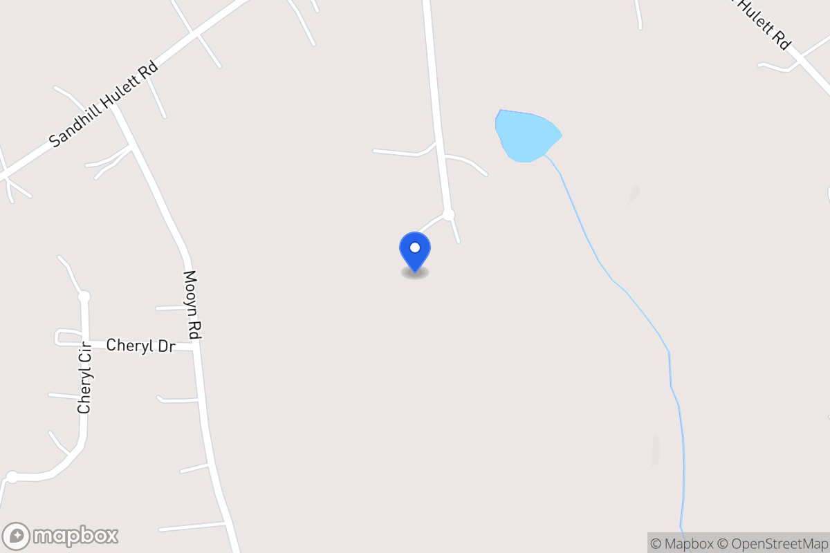 Map of 583 Sandhill Hulett Rd