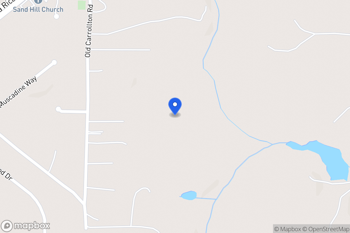 Map of 124 Old Carrollton Rd