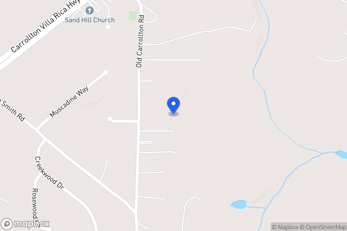 Map of Old Carrollton Rd