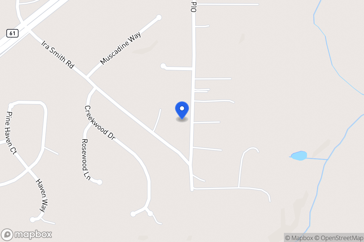 Map of 217 Old Carrollton Rd