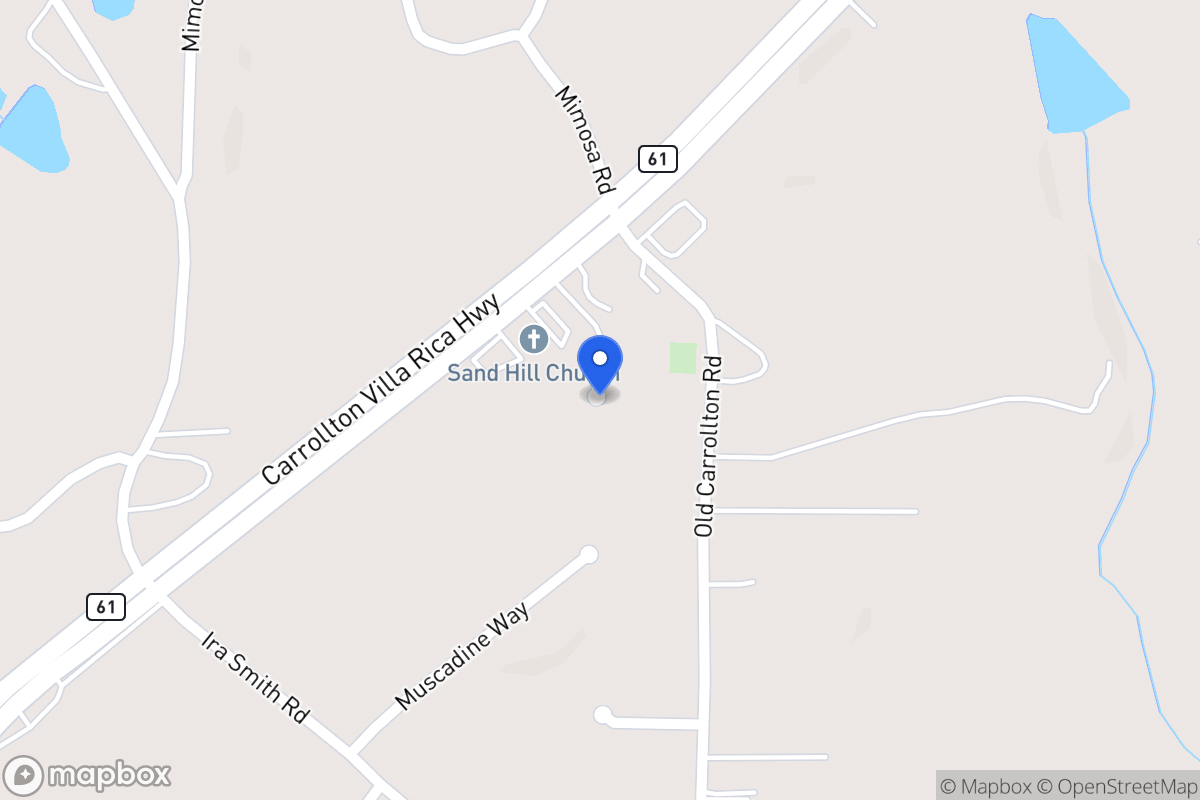 Map of 3291 Carrollton Villa Rica Hwy