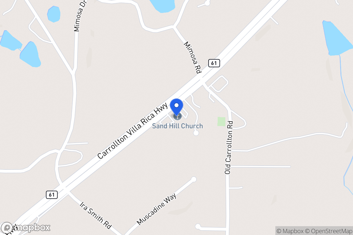 Map of 3265 Carrollton Villa Rica Hwy