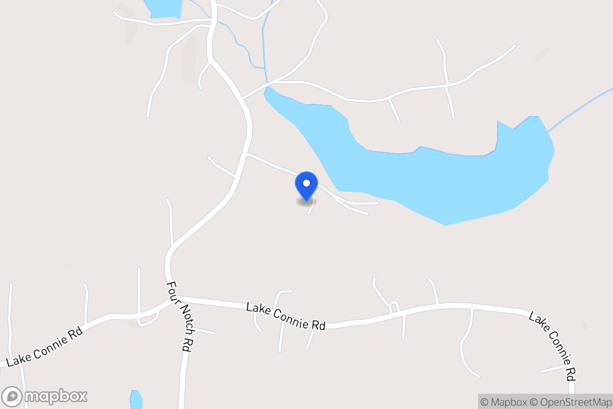 Map of 1701 Four Notch Rd
