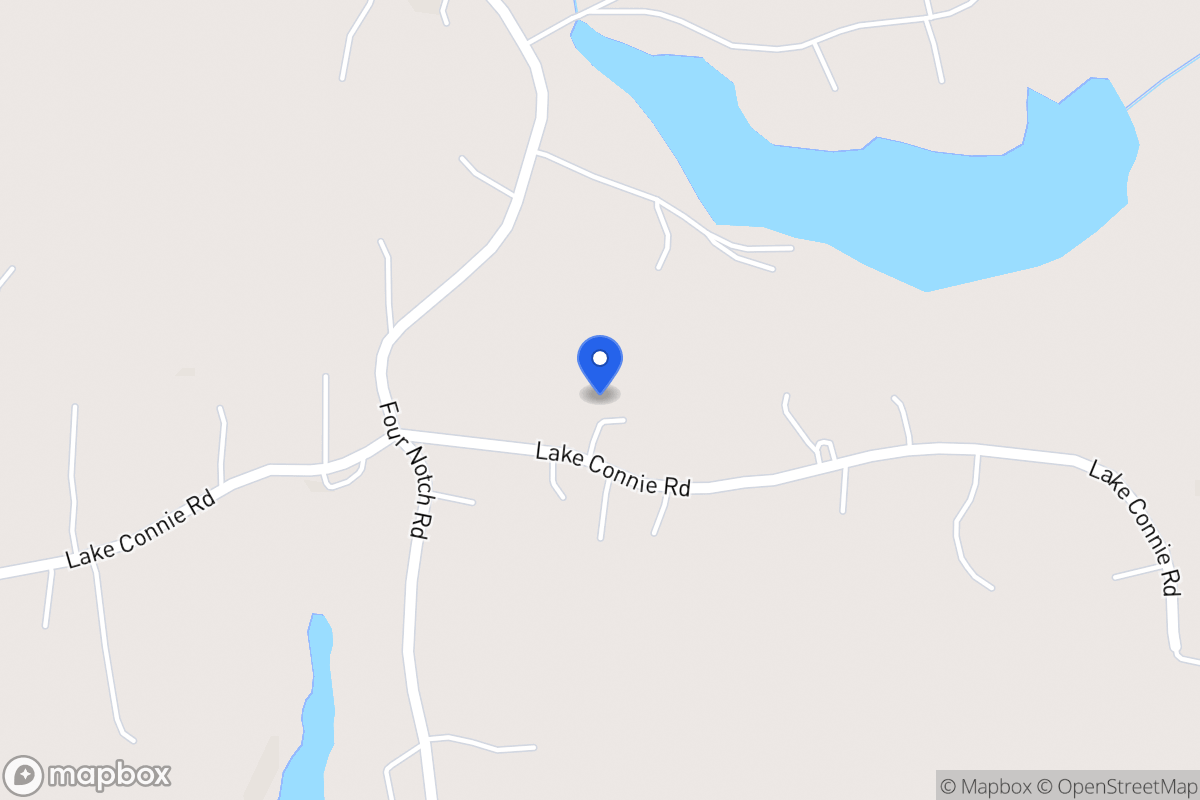 Map of 722 Lake Connie Rd