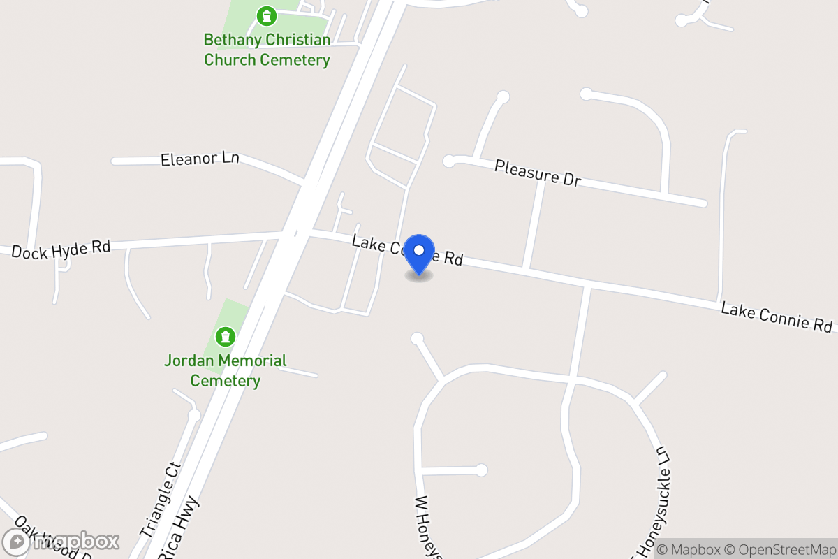 Map of 65 Lake Connie Rd