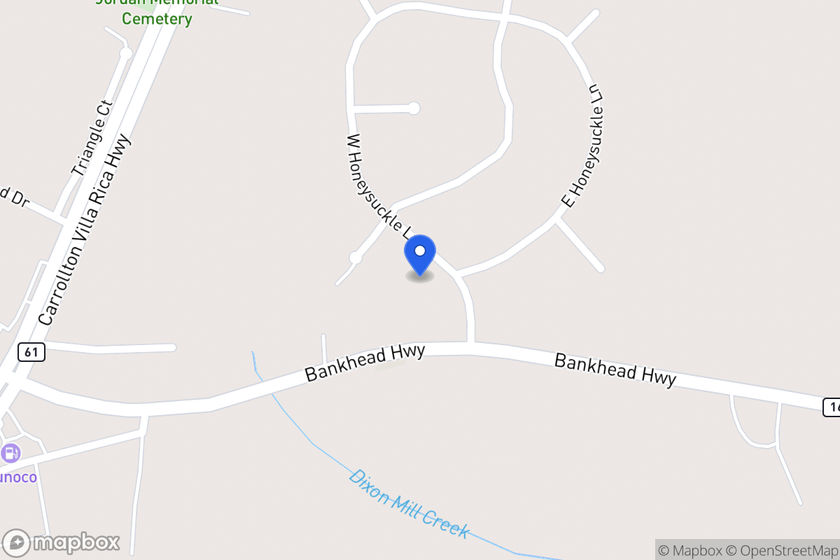 Map of 30 W Honeysuckle Ln