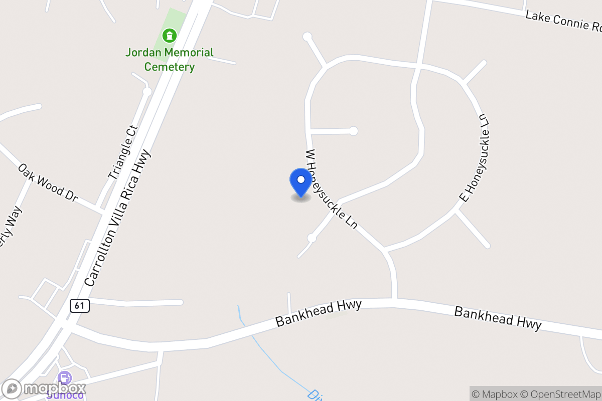 Map of 90 W Honeysuckle Ln