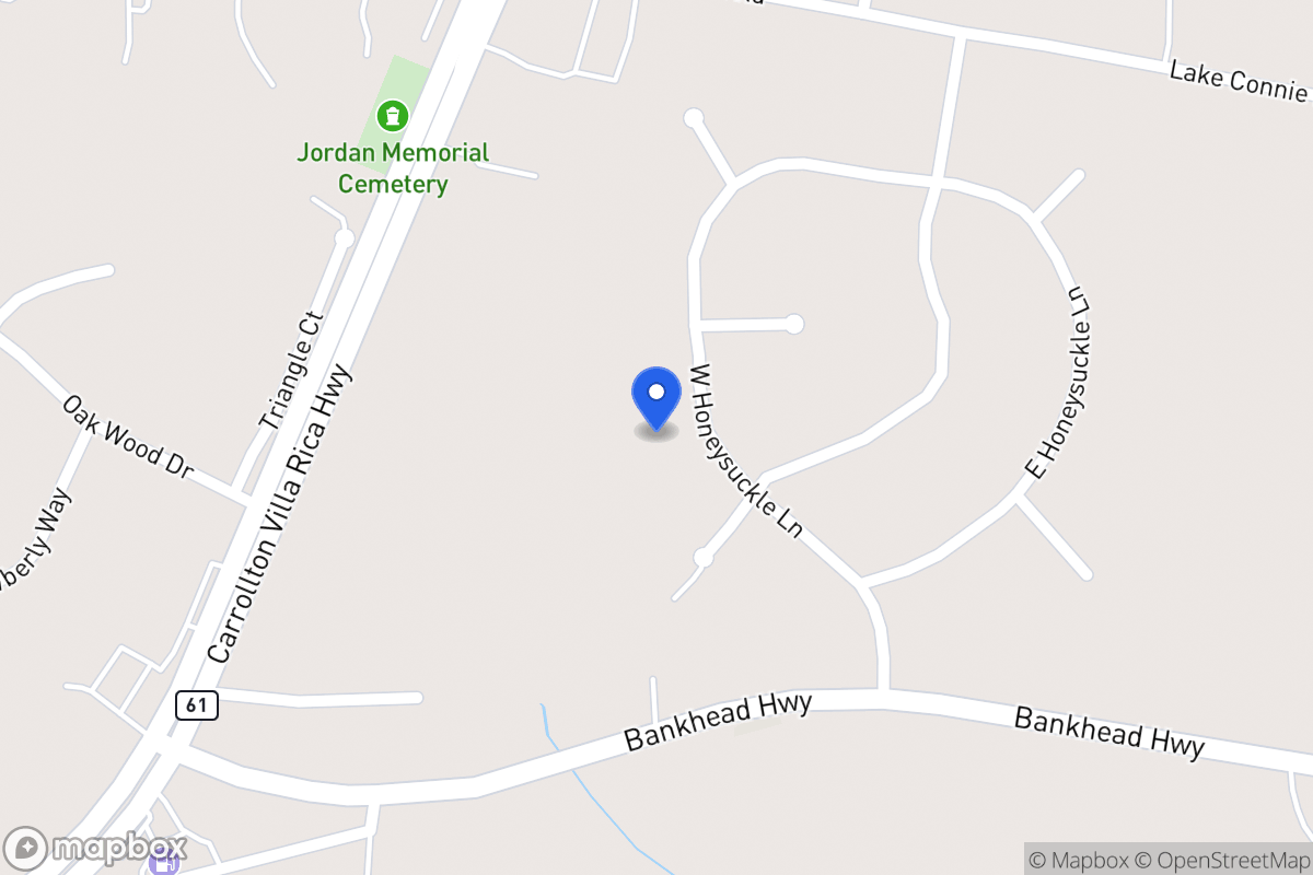 Map of 100 W Honeysuckle Ln