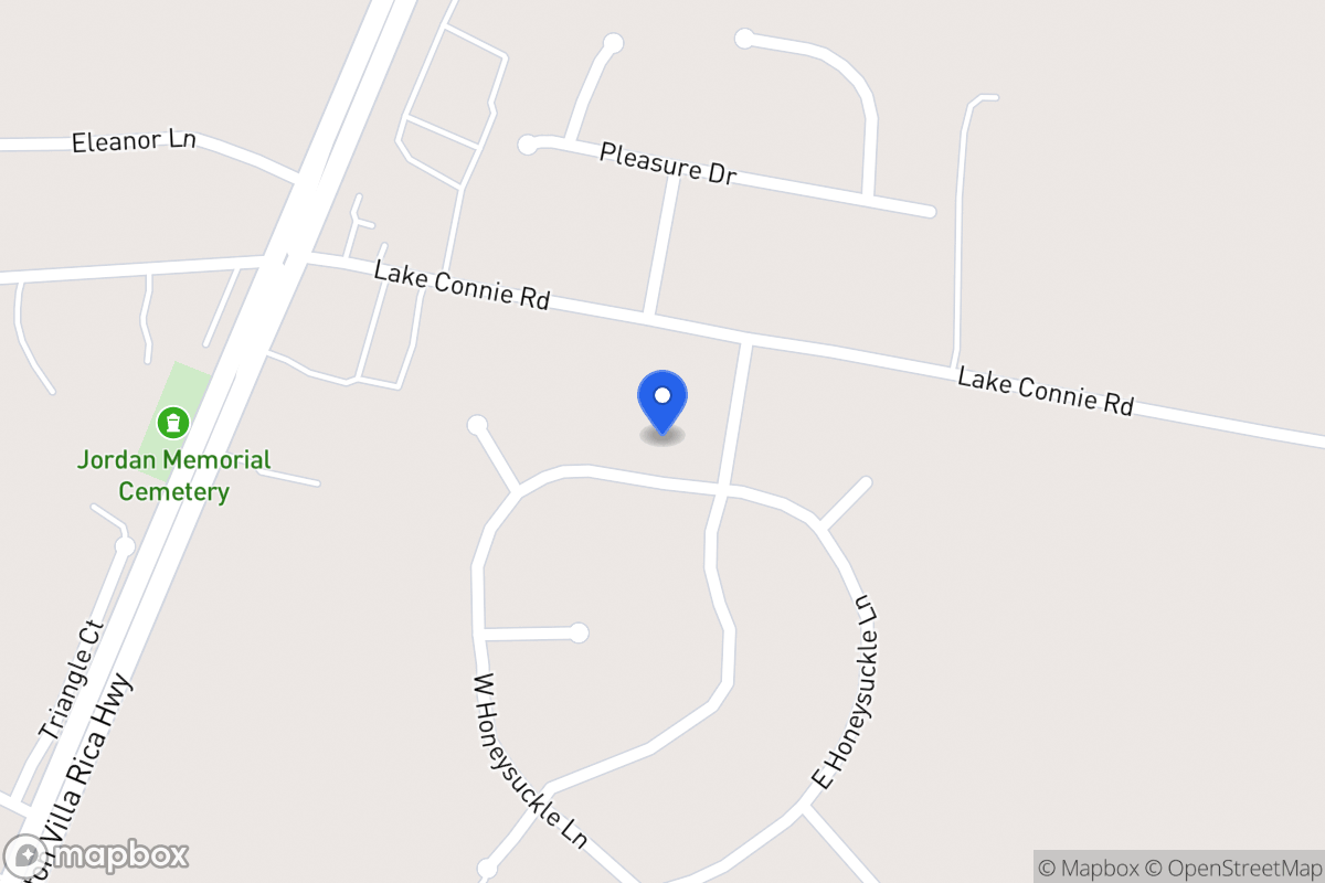 Map of 220 W Honeysuckle Ln