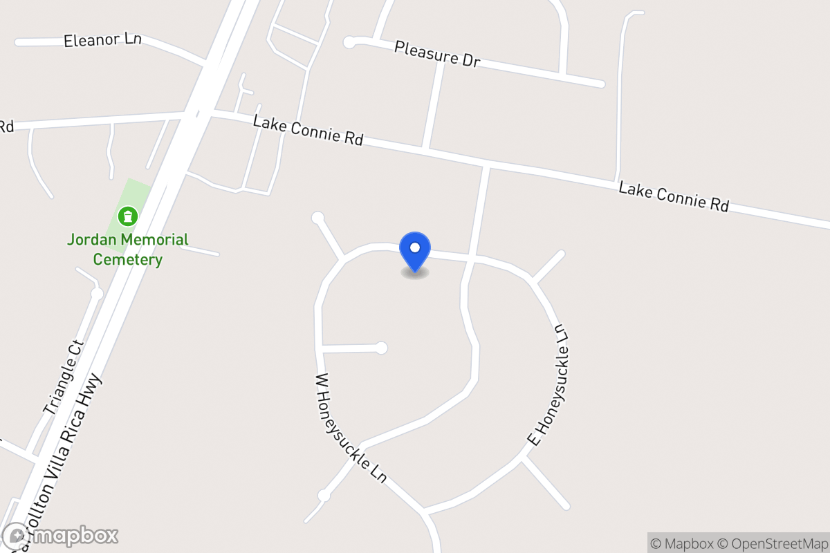 Map of 215 W Honeysuckle Ln