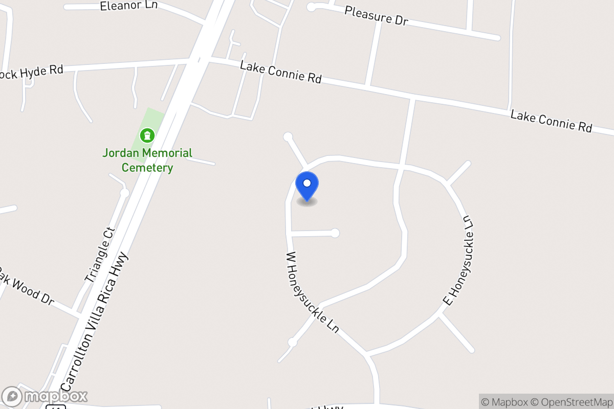 Map of 145 W Honeysuckle Ln