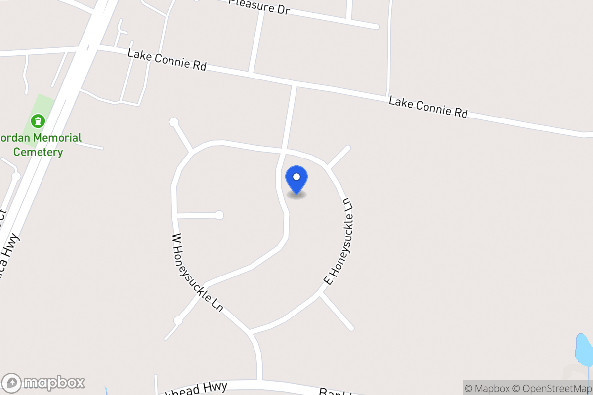 Map of 135 Sweet Bay Ln