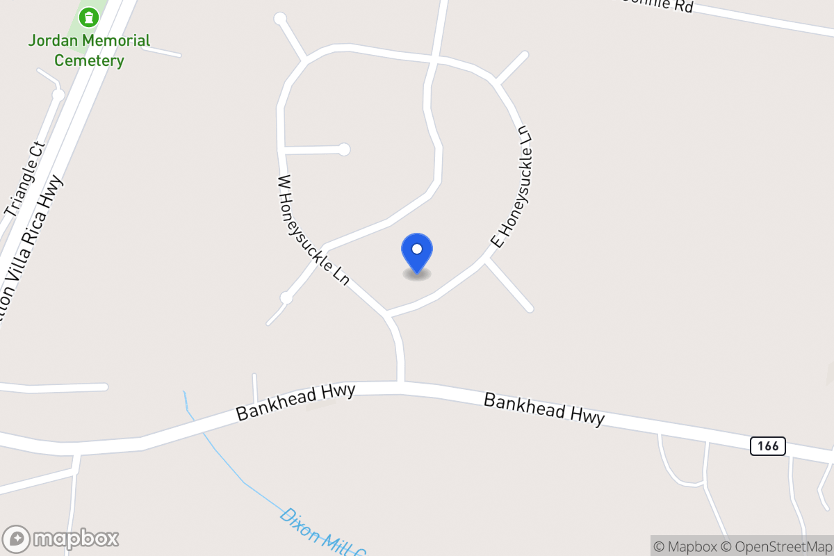 Map of 30 E Honeysuckle Ln