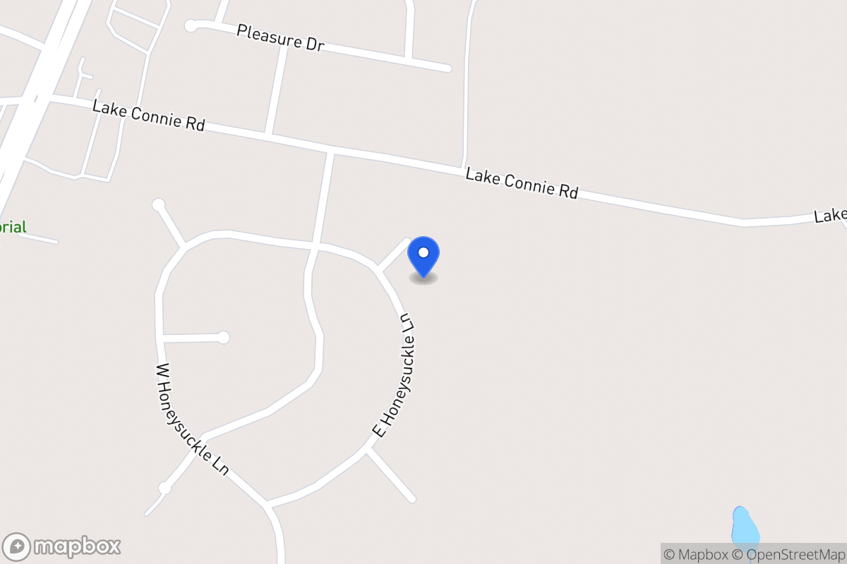 Map of 145 E Honeysuckle Ln