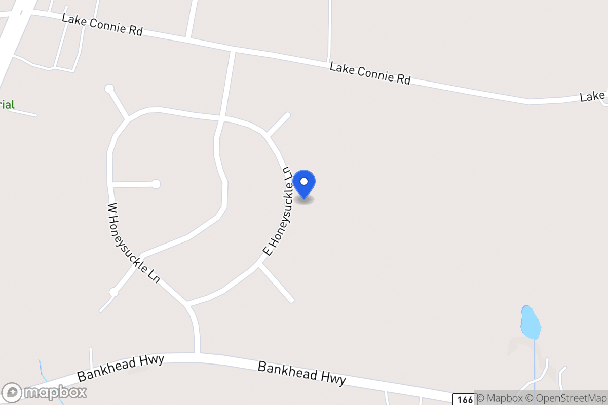 Map of 115 E Honeysuckle Ln
