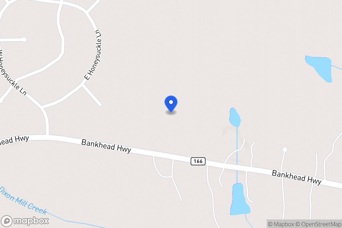 Map of 2836 E 166 Hwy