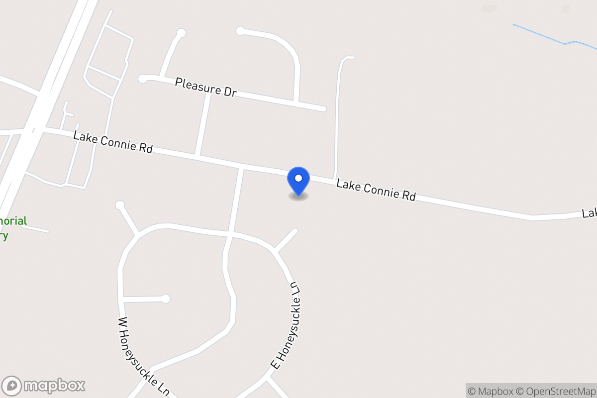 Map of 185 Lake Connie Rd