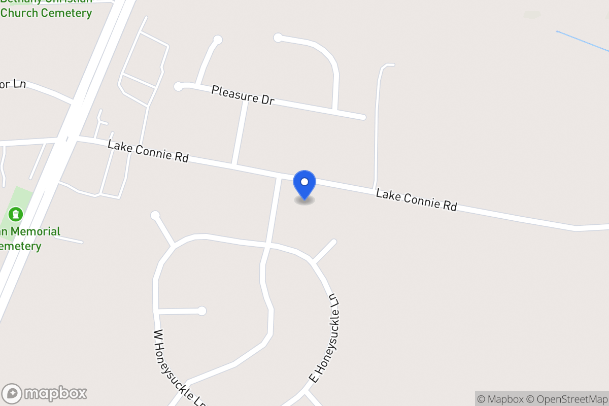 Map of 161 Lake Connie Rd