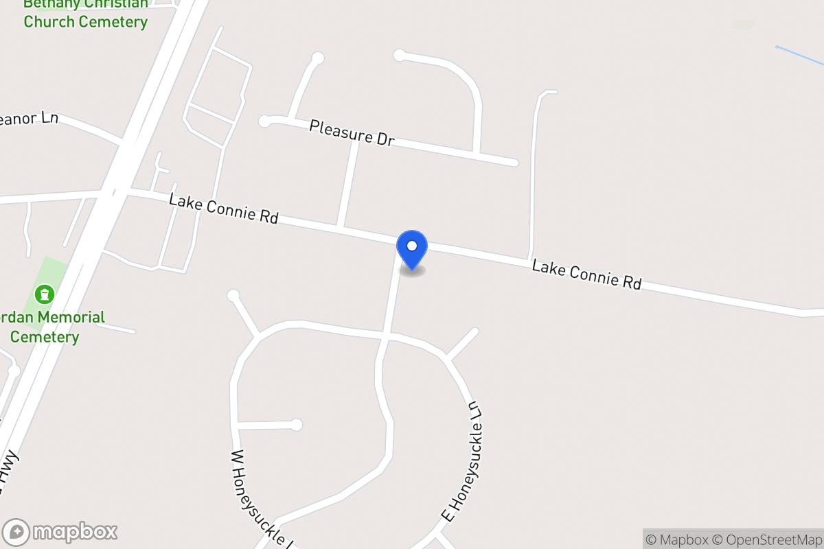 Map of 205 Sweet Bay Ln