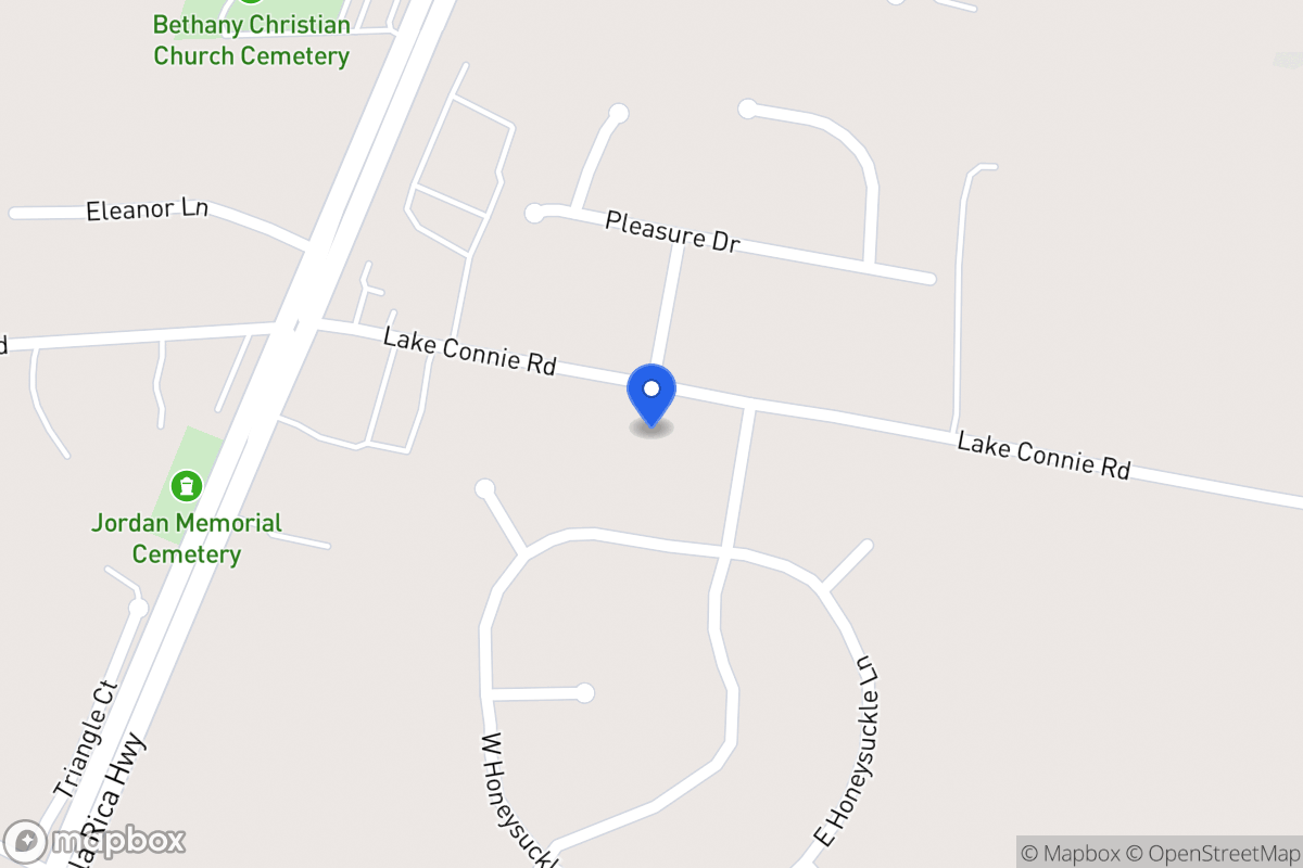 Map of 115 Lake Connie Rd