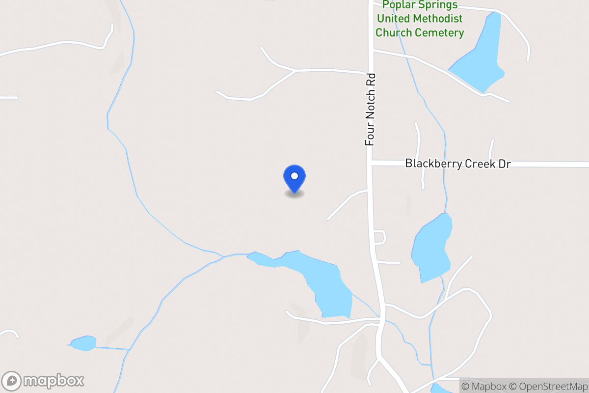 Map of 1878 Four Notch Rd
