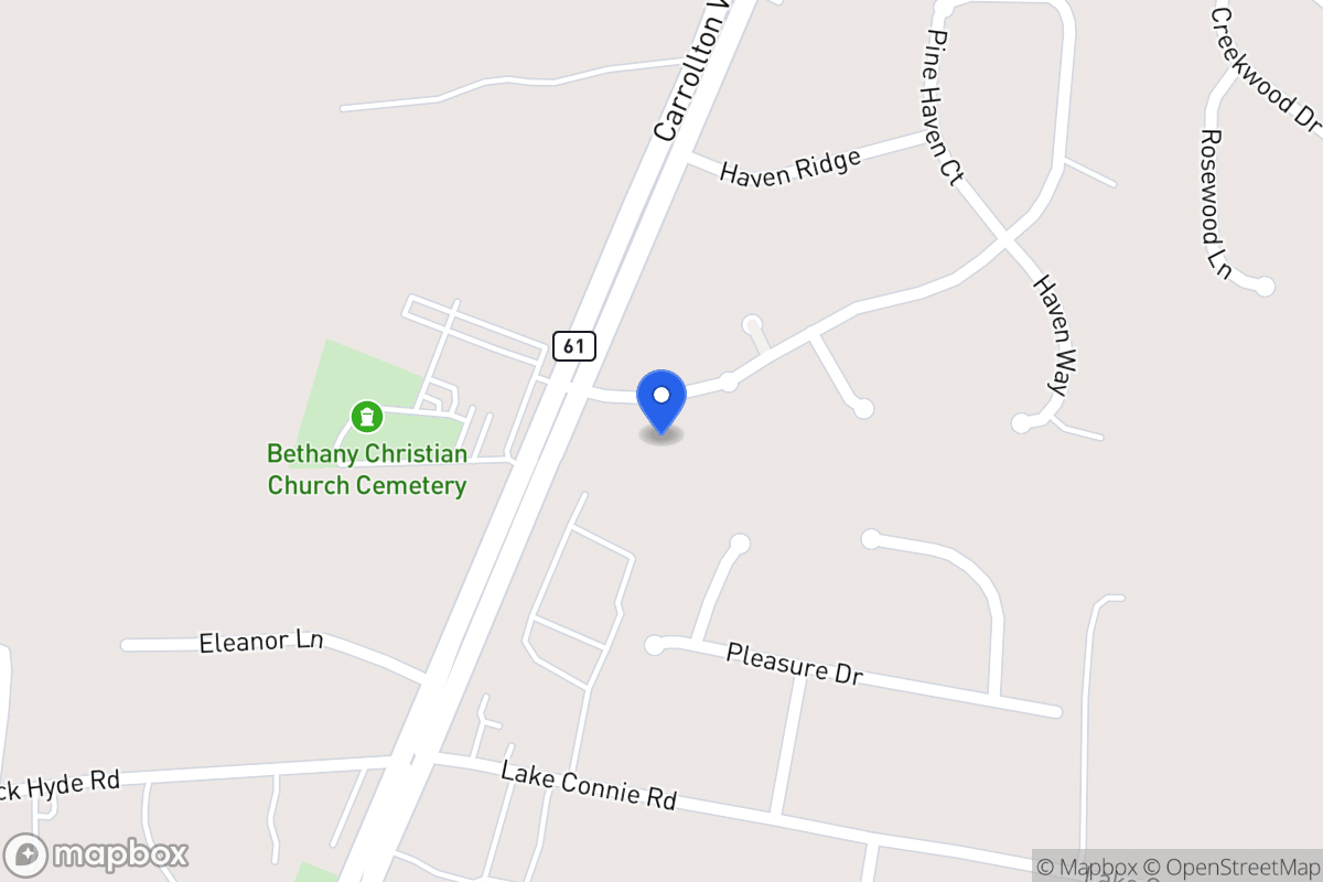 Map of 35 Pine Haven Ct