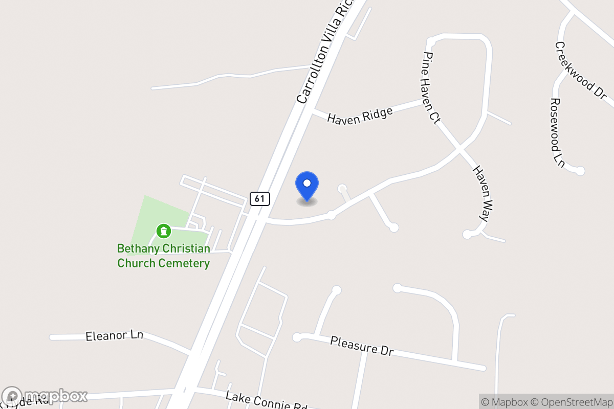 Map of 40 Pine Haven Ct