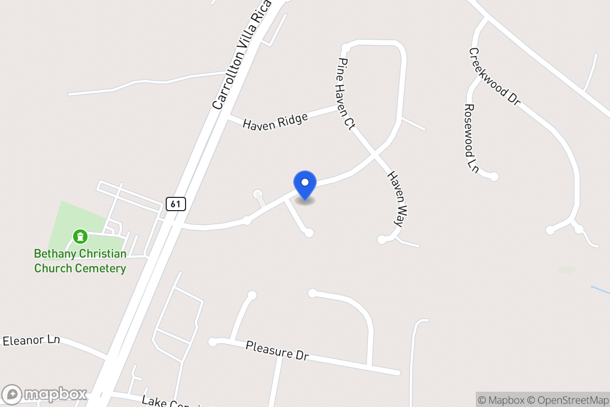 Map of 95 Pine Haven Ct