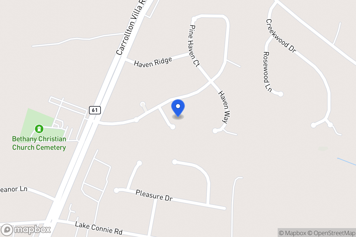 Map of 20 Pine Chase Dr