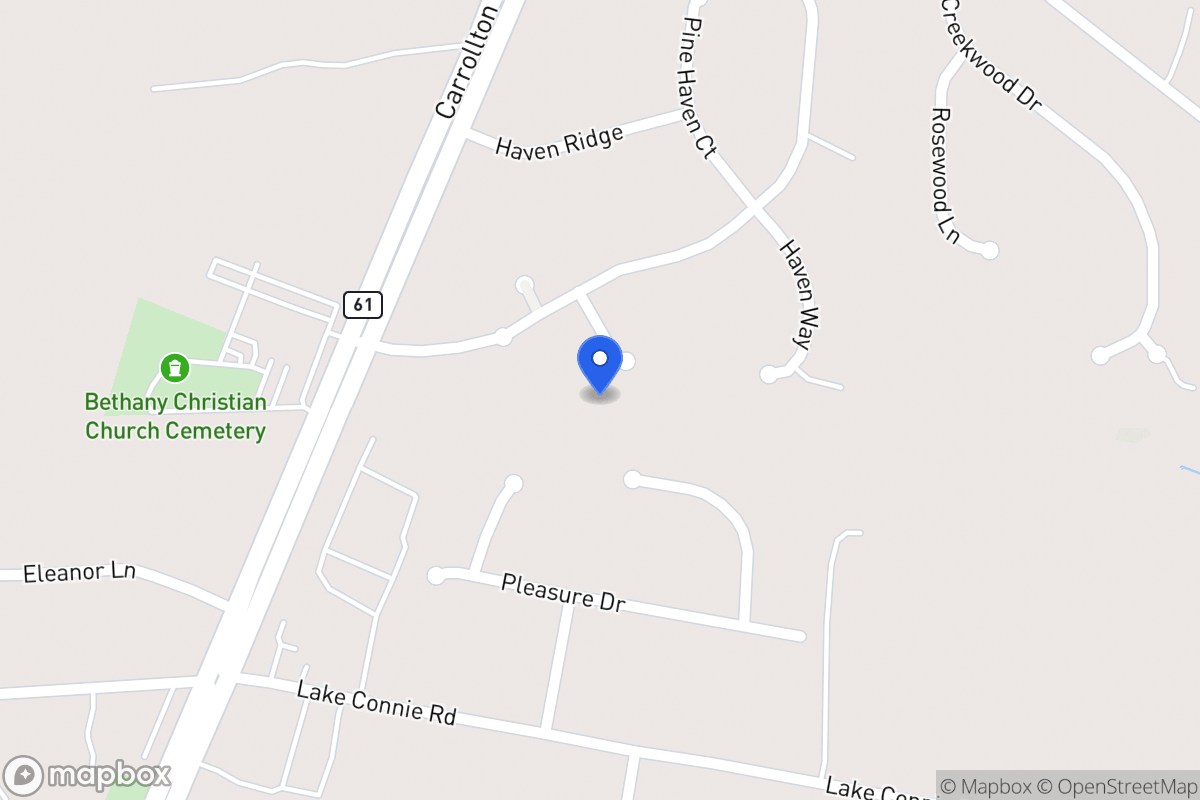 Map of 25 Pine Chase Dr
