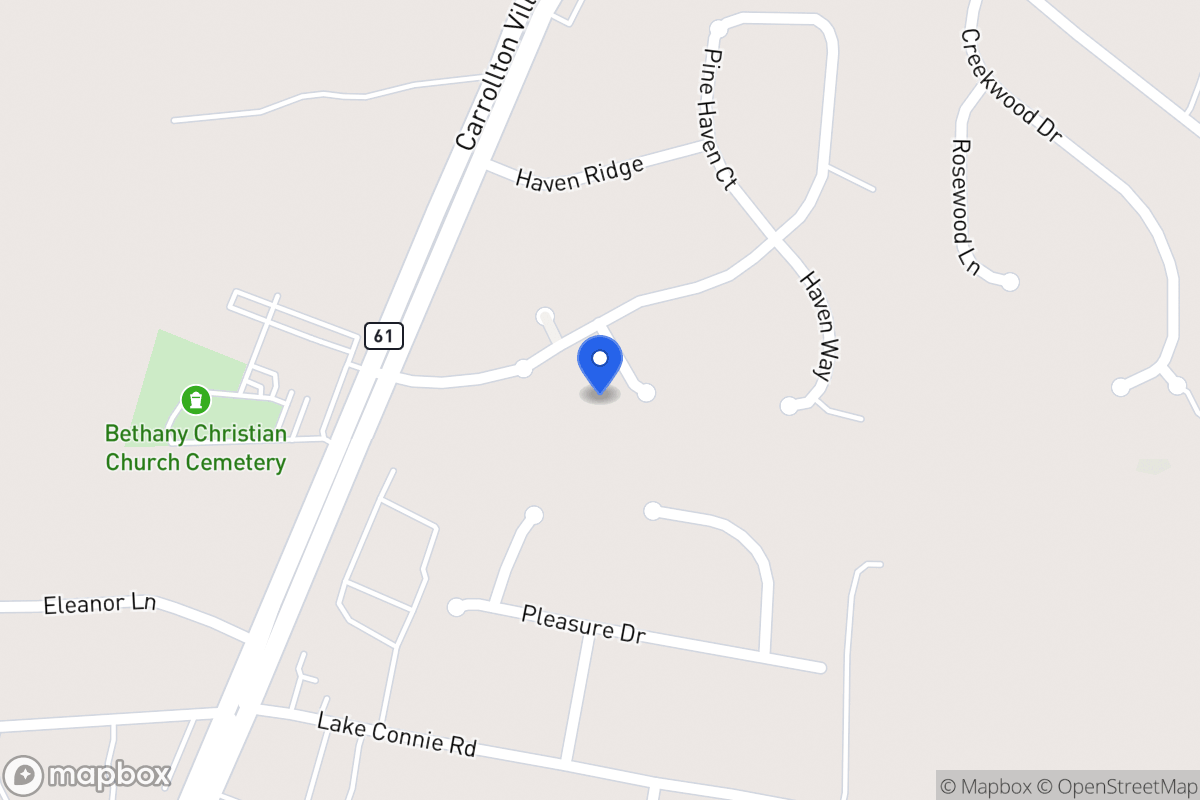 Map of 15 Pine Chase Dr
