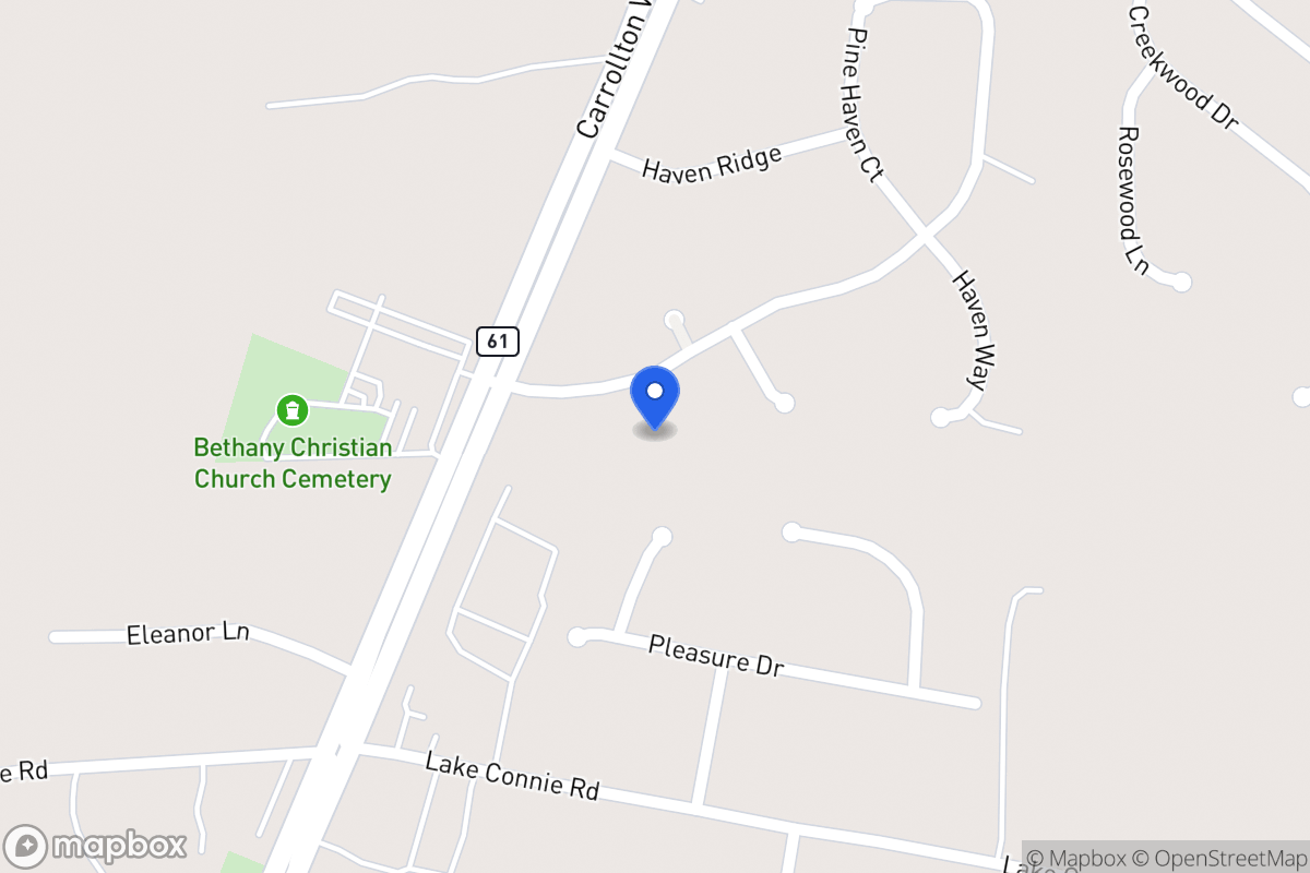 Map of 55 Pine Haven Ct